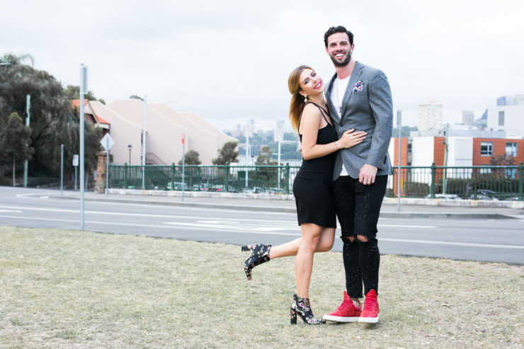 Dan and Luisa Sydney blogger couple New Years Eve