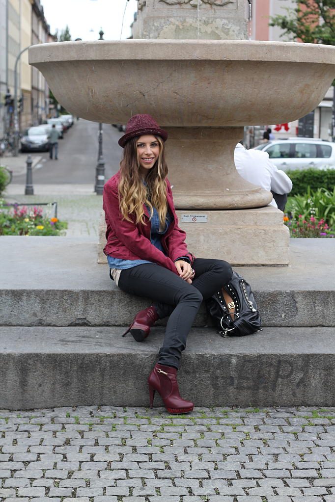 Outfit: A Day in the City & New Ombre Hair