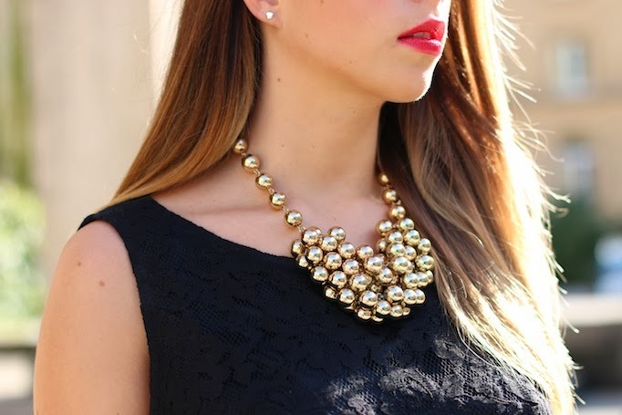 necklace h&m gold