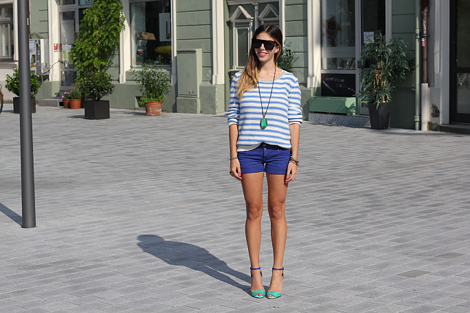 Outfit: Blues & Stripes