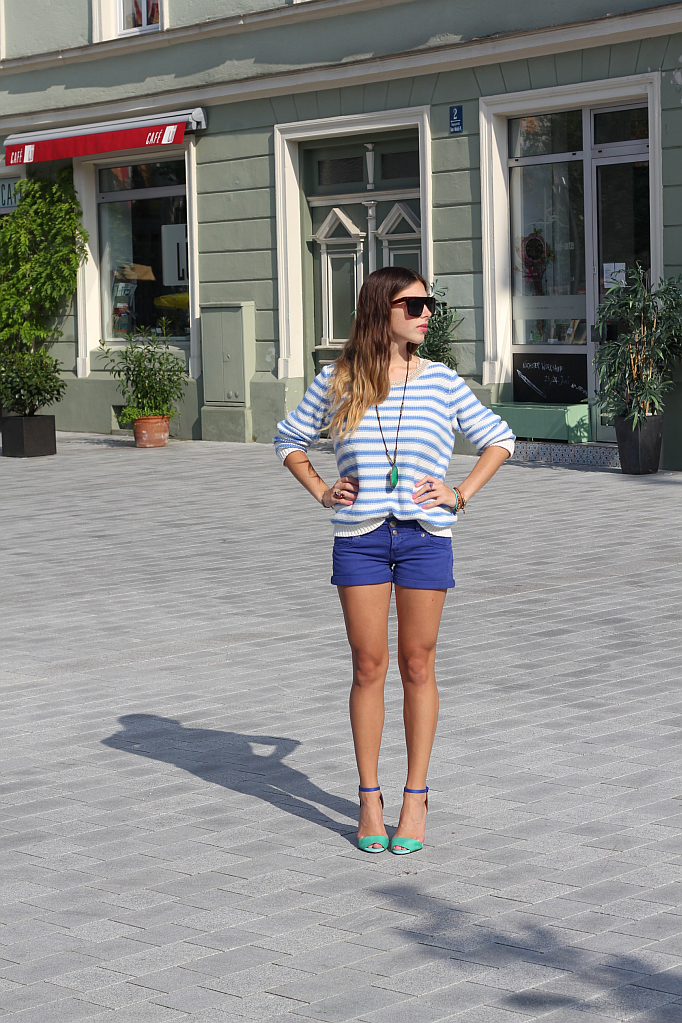 Outfit: Blues & Stripes