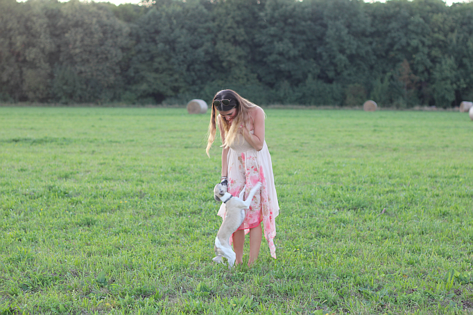 Outfit: Flower Maxi Dress