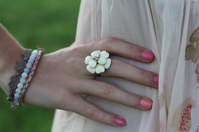 Outfit: Flower Maxi Dress