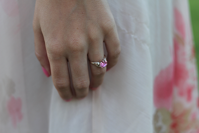 Outfit: Flower Maxi Dress