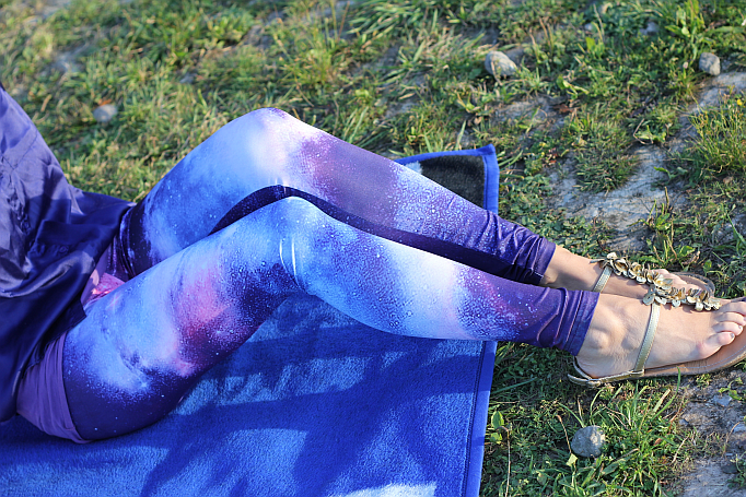 Outfit: Galaxy Print Pants