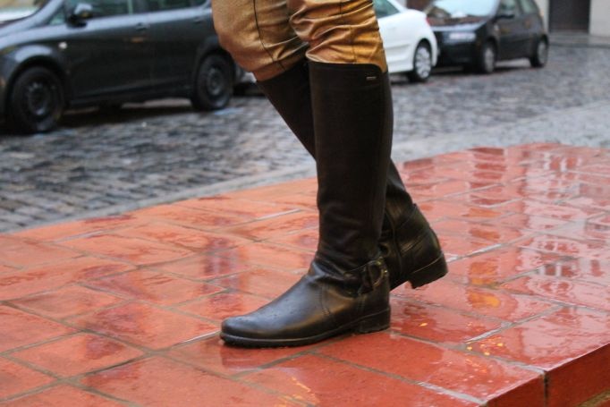 Outfit: It's raining golden glitter