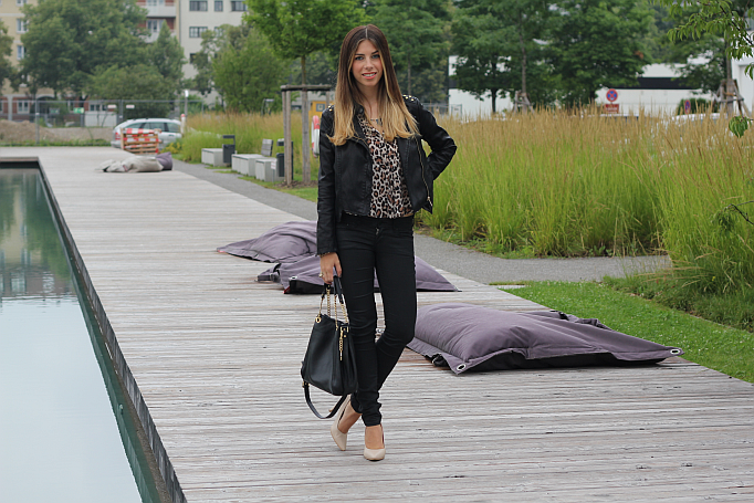 h&m leo bluse