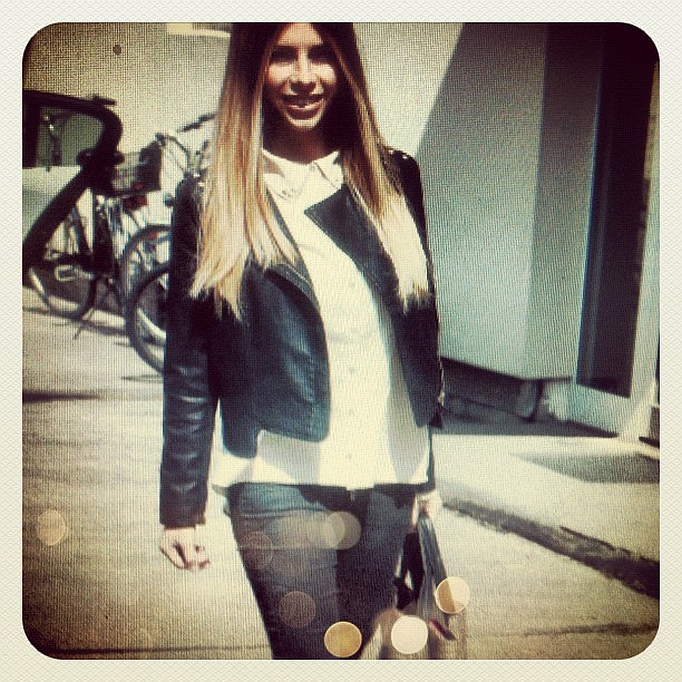 Outfit: Studded Black  & Beige