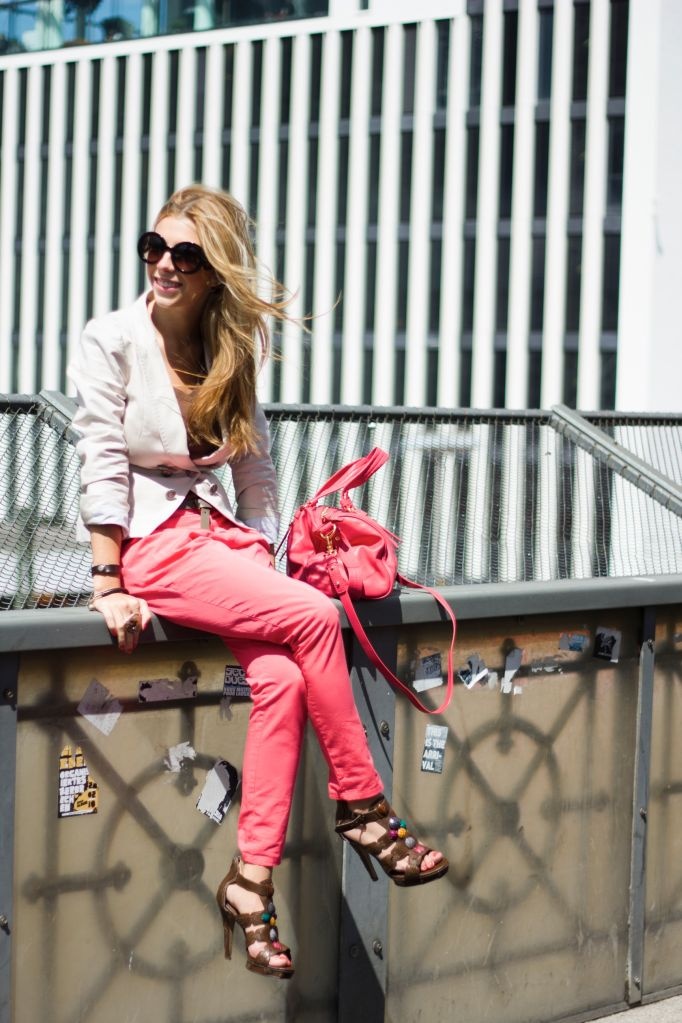 Outfit: Those pink pants