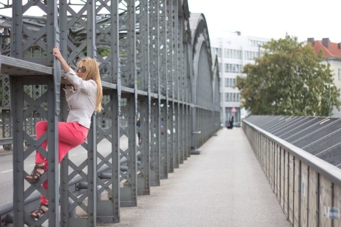 Outfit: Those pink pants