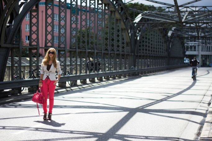 Outfit: Those pink pants