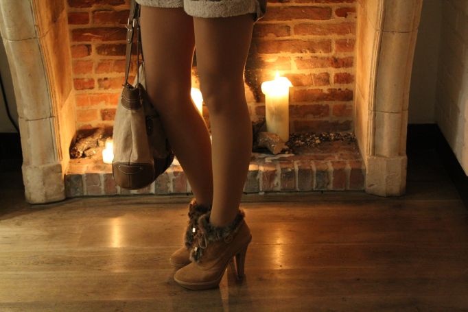 Outfit: Tom Tailor leather Shorts alias the compliments pants