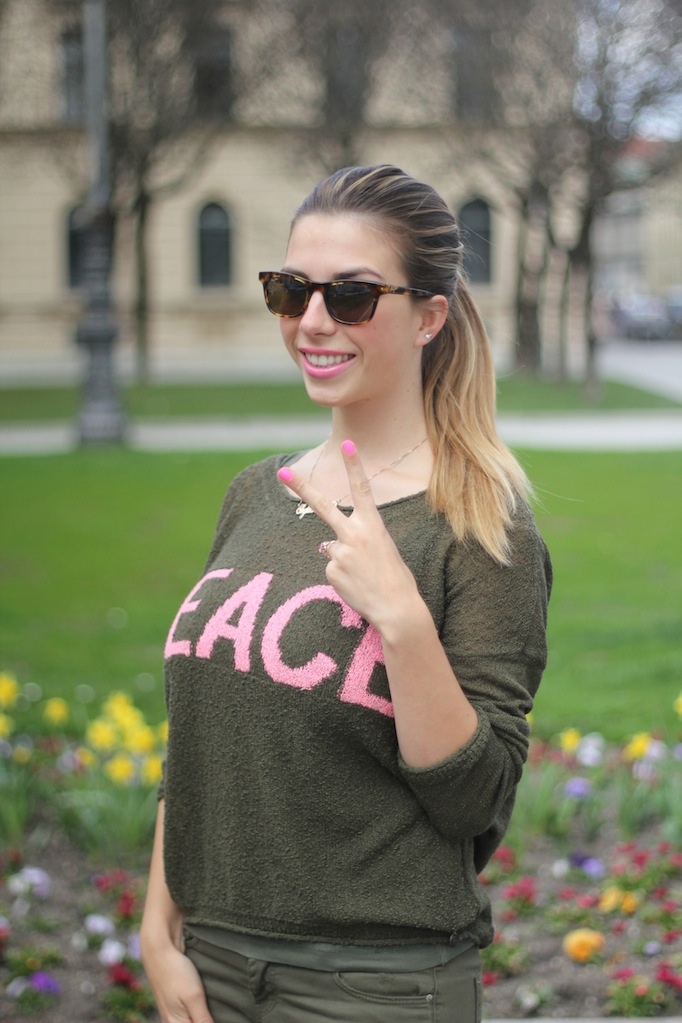 green peace sweater