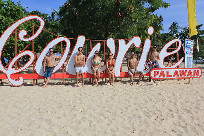 cowrie palawan beach