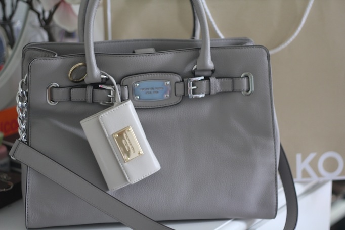 grey bag michael kors