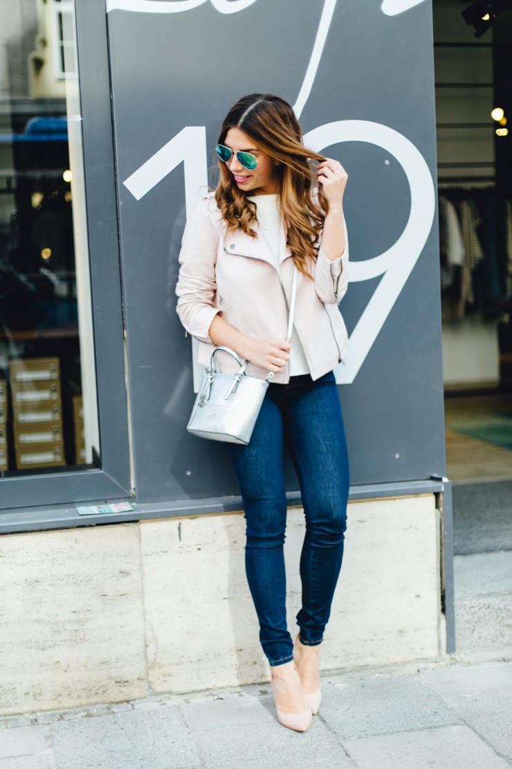 modebloggerin luisa münchen guess jeans rosa lederjacke edited