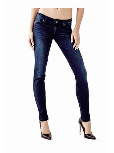 Guess Jeans Low Rise Power Skinny blue