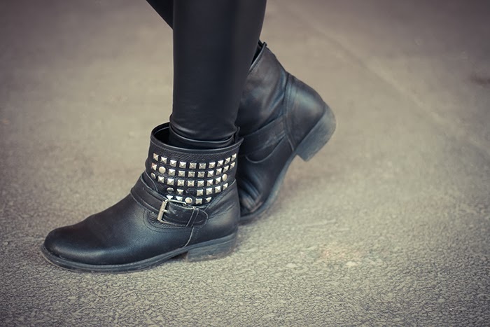 black studded shoes steve madden