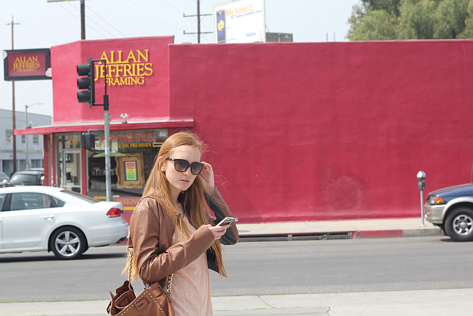 Shopping at Melrose Avenue and 3rd Street