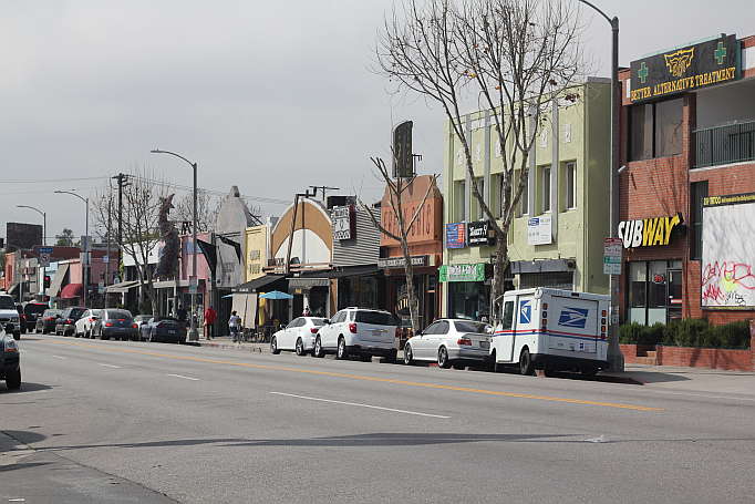 Shopping at Melrose Avenue and 3rd Street
