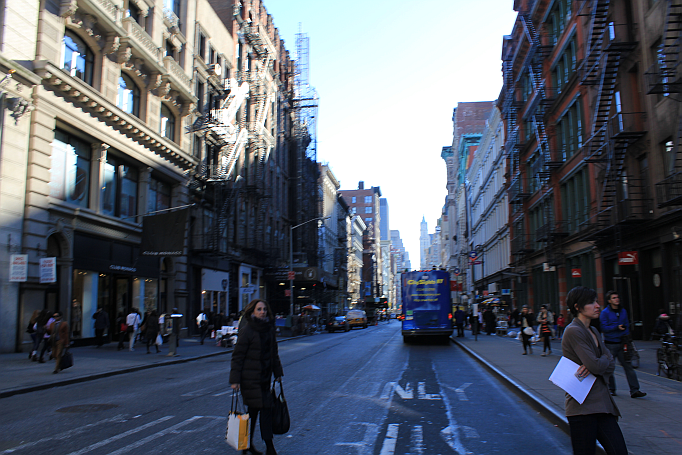 Shopping in Soho, New York City