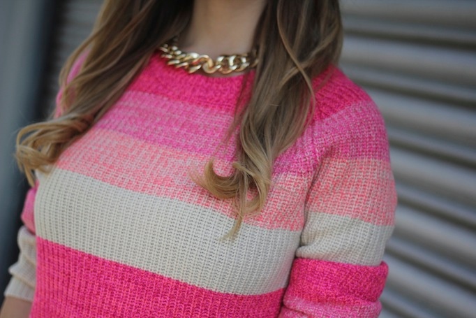 Striped Ombre Sweater