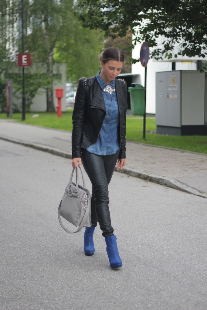 blaue schuhe von styleress