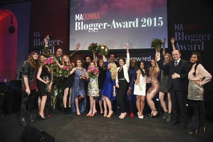 madonna blogger award 2015 österreich