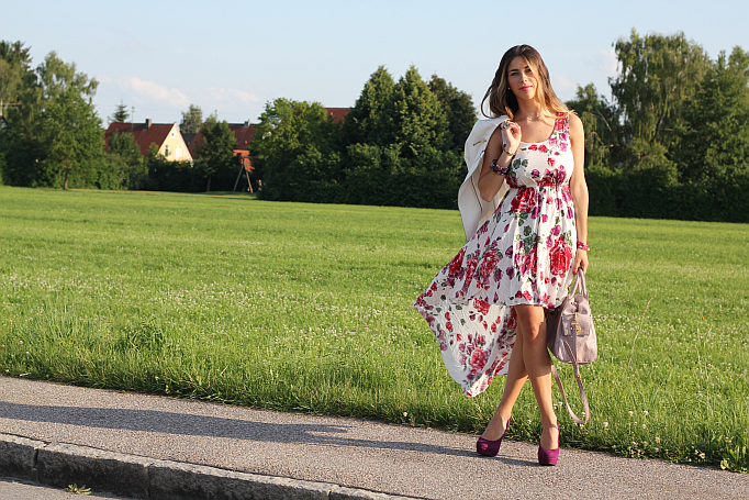 The Floral Dress and me