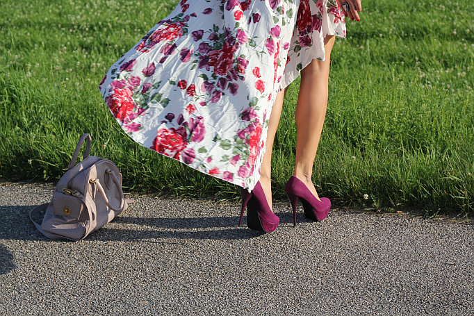 The Floral Dress and me