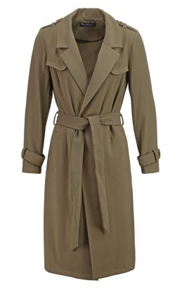 oliver grüner trench coat mantel parka locker
