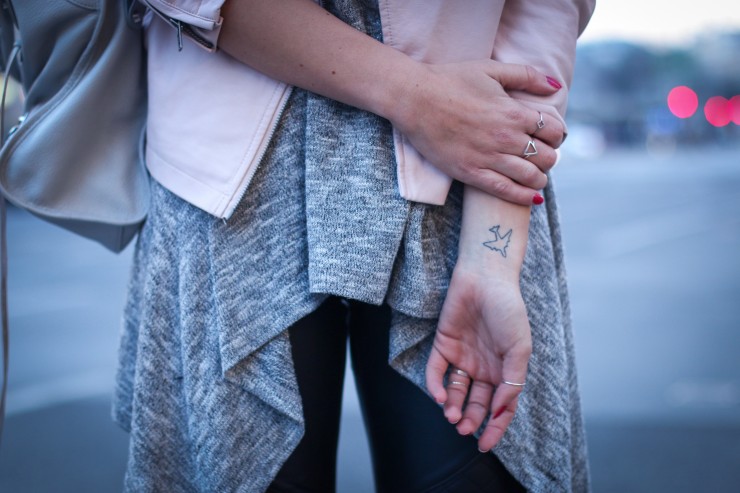 The perfect Pink leather Jacket