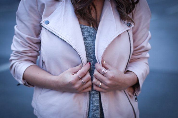 The perfect Pink leather Jacket