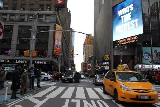 Times Square - thousand impressions at once