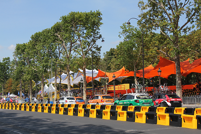 Tour de France Finale in Paris with Skoda