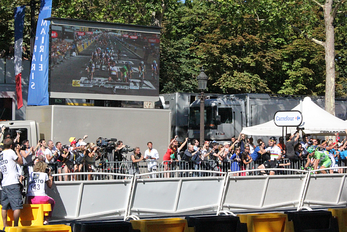 Tour de France Finale in Paris with Skoda
