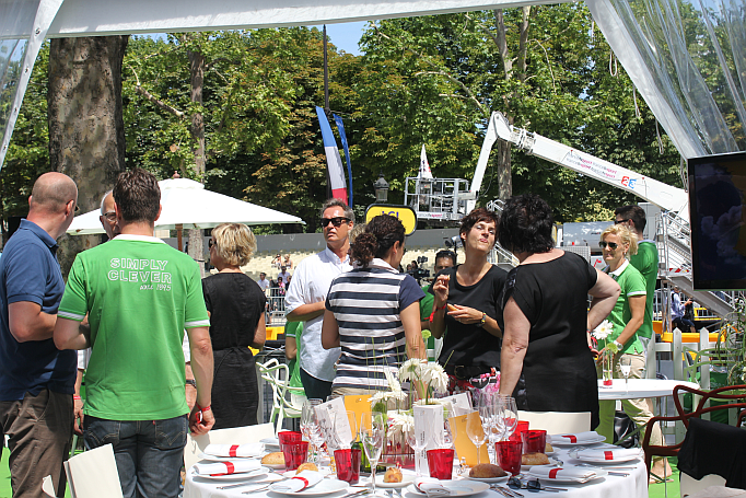 Tour de France Finale in Paris with Skoda