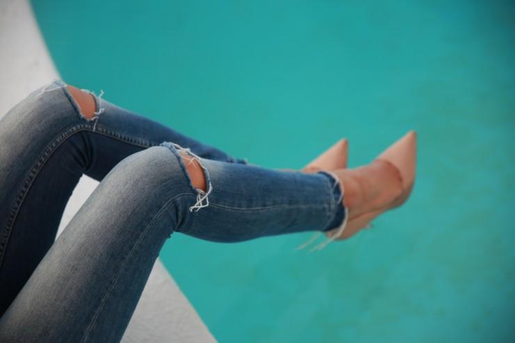 ripped jeans gina tricot