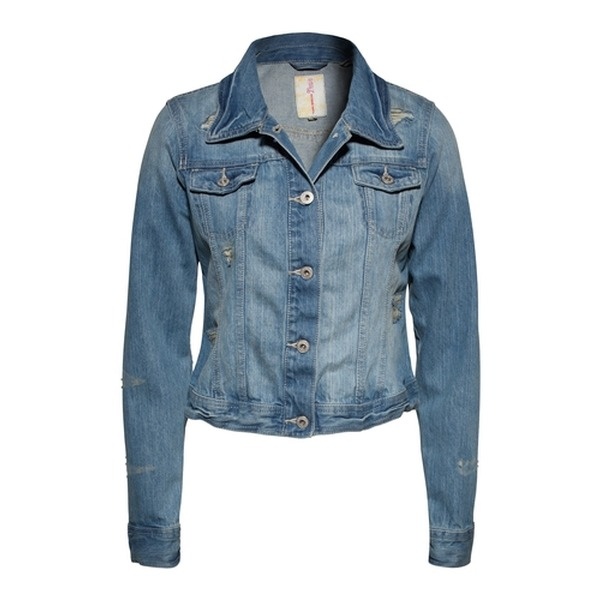 TOM TAILOR Jeansjacke blau