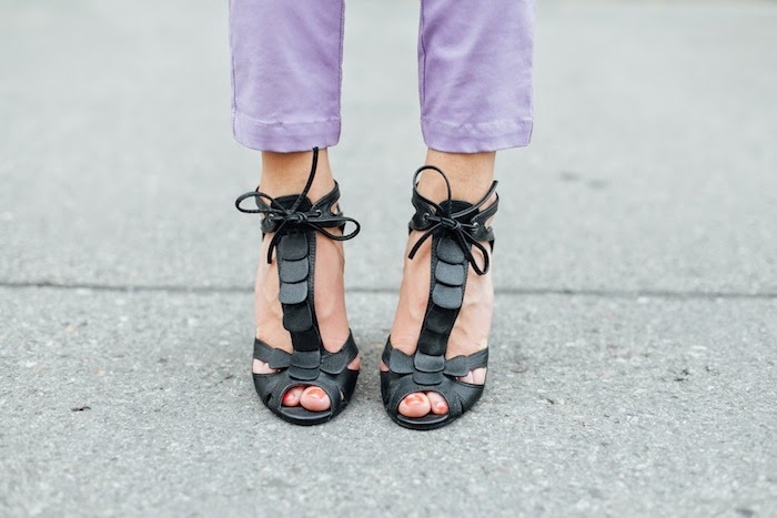 offene hohe schuhe von joey