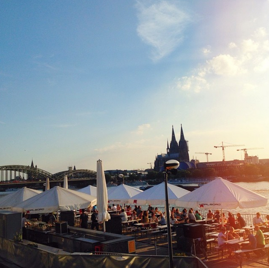 köln mit blick auf dom