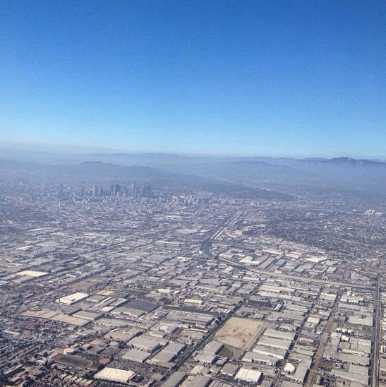 los angeles von oben