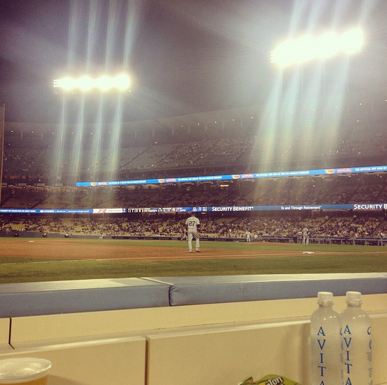 la dodgers baseball game