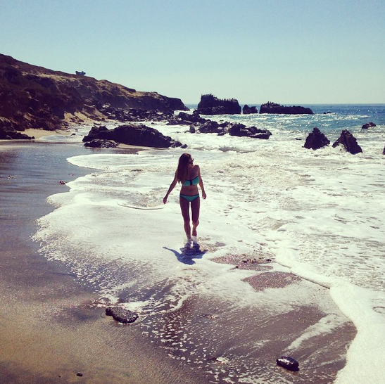 beach in leo carillo