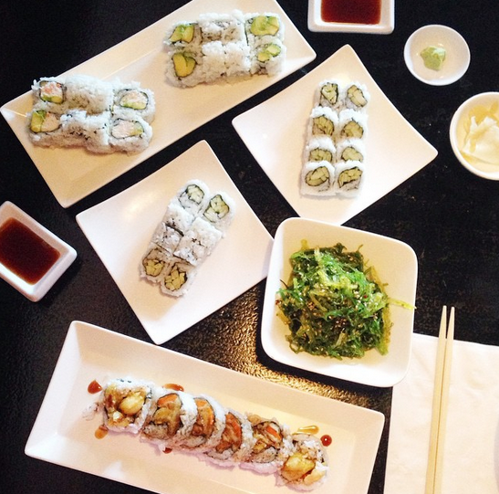veganes sushi in west hollywood