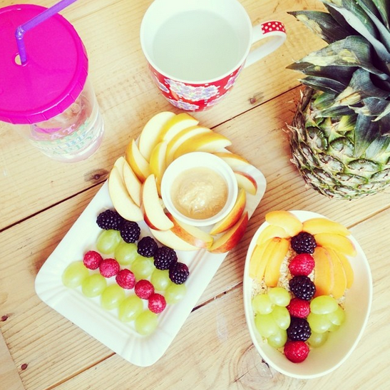obst anrichten