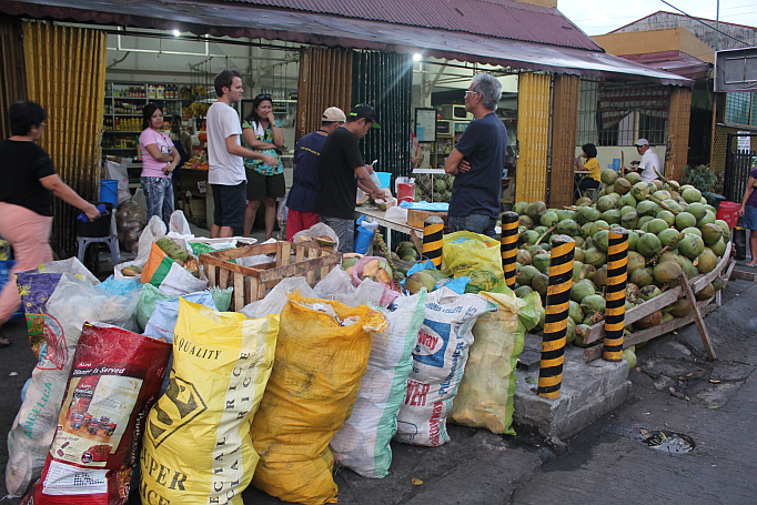 obst und gemüse verkauf in manila