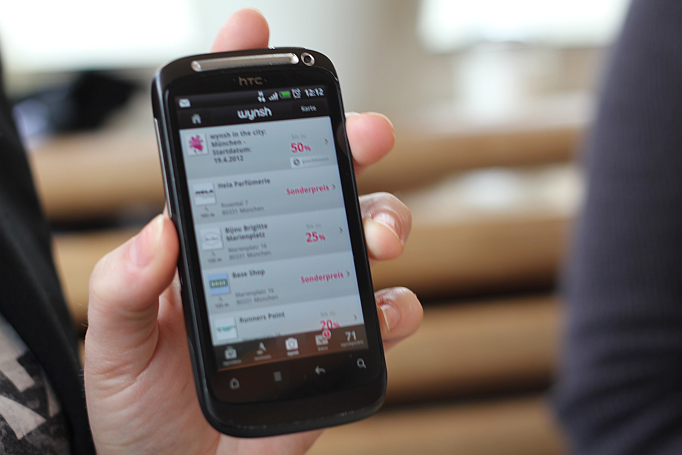 Wynsh App: Lunch in Munich